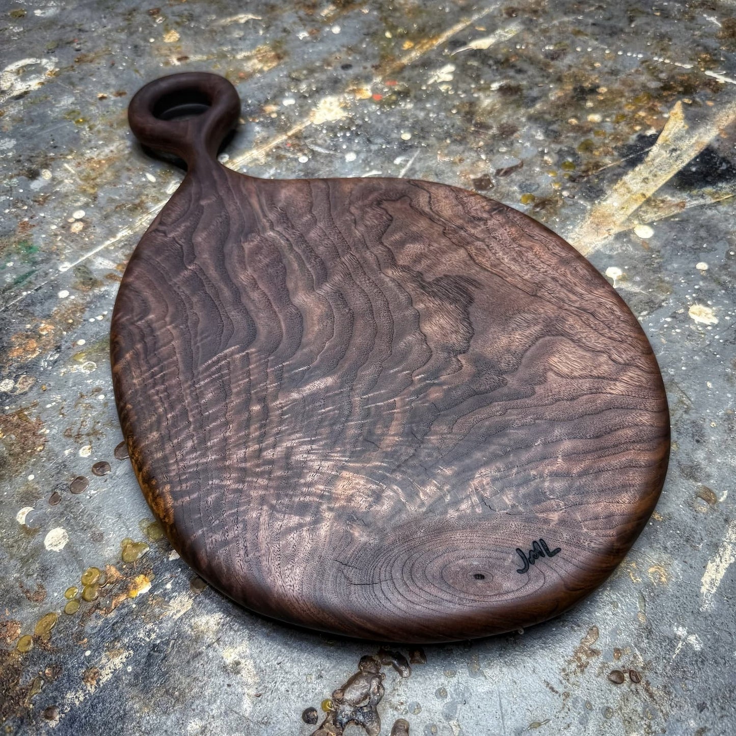 No. 254 | Figured Walnut | 13x22