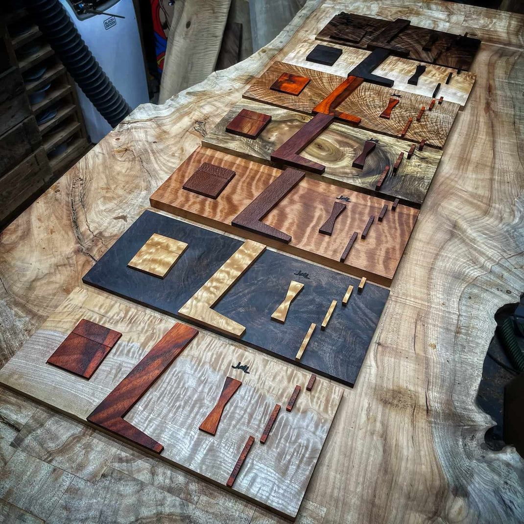 Bow Tie Inlay Bandsaw Jigs and Plans | JML