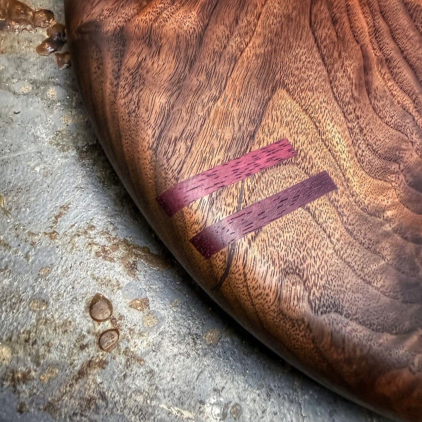No. 254 | Figured Walnut | 13x22