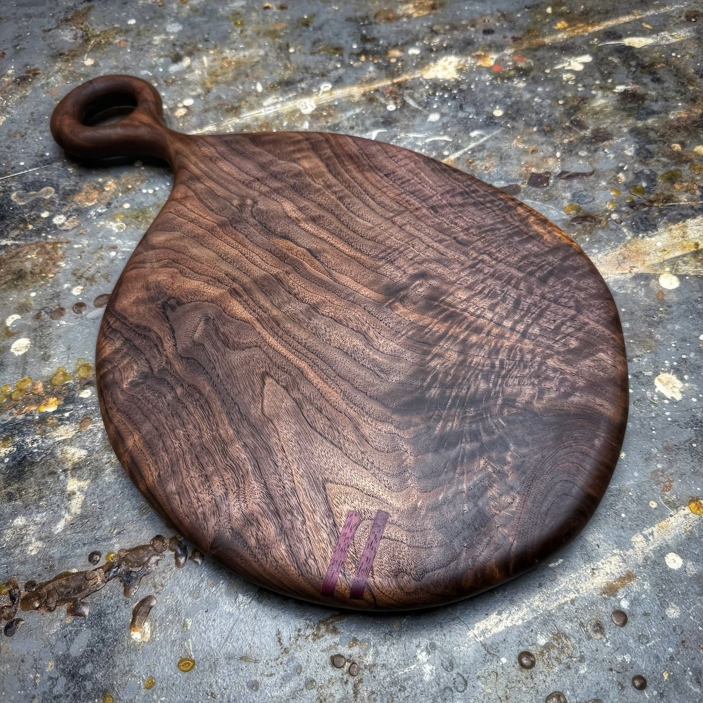No. 254 | Figured Walnut | 13x22