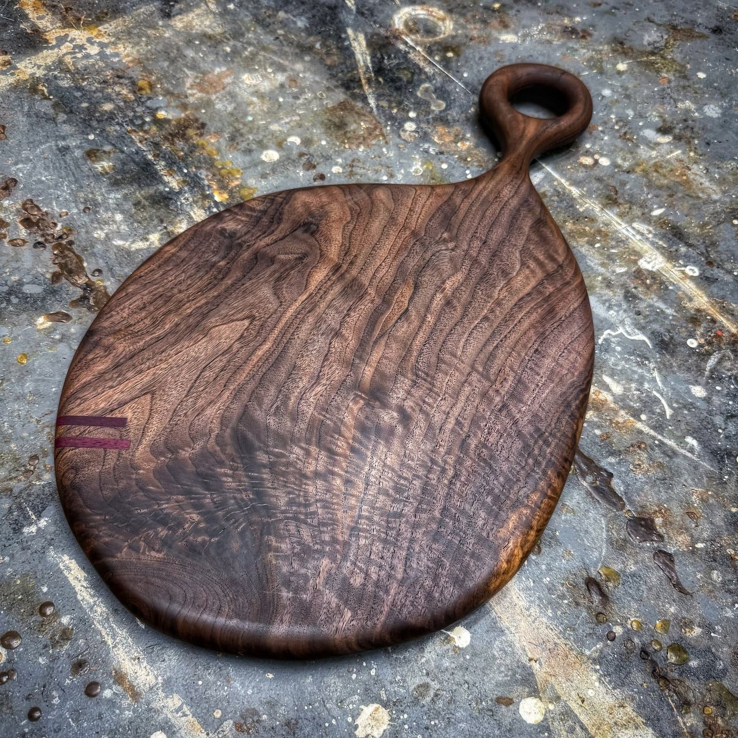 No. 254 | Figured Walnut | 13x22
